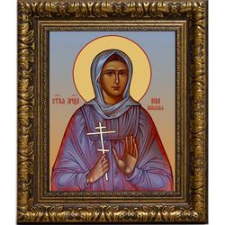 Нина Лальская (Кузнецова) мученица. Икона на холсте.