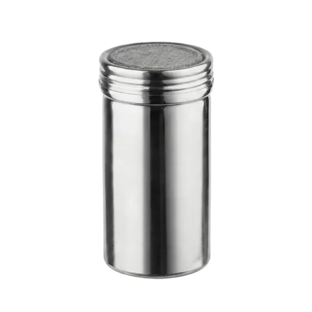 Банка стакан для посыпок d 7 см h13,5 см 400 мл с мелкой сеткой нерж. P.L. Proff Cuisine