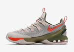 Купить Nike LeBron 13 Low White Olive Orange