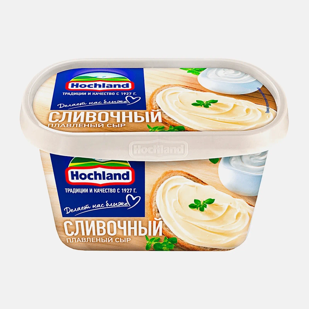 Сыр плавленый Hochland сливочный 55% 400г