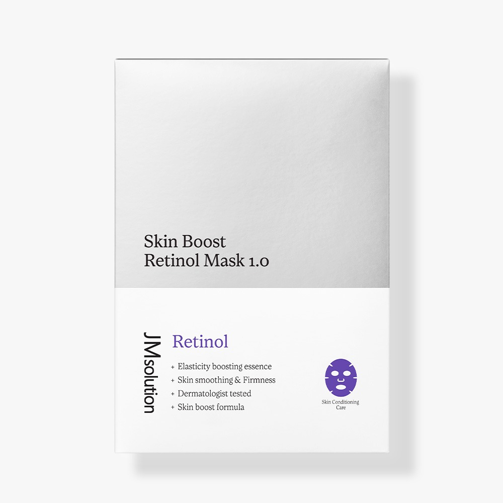 [JM Solution] Skin boost retinol mask 1.0 - Тканевая маска с ретинолом для выравнивания тона кожи
