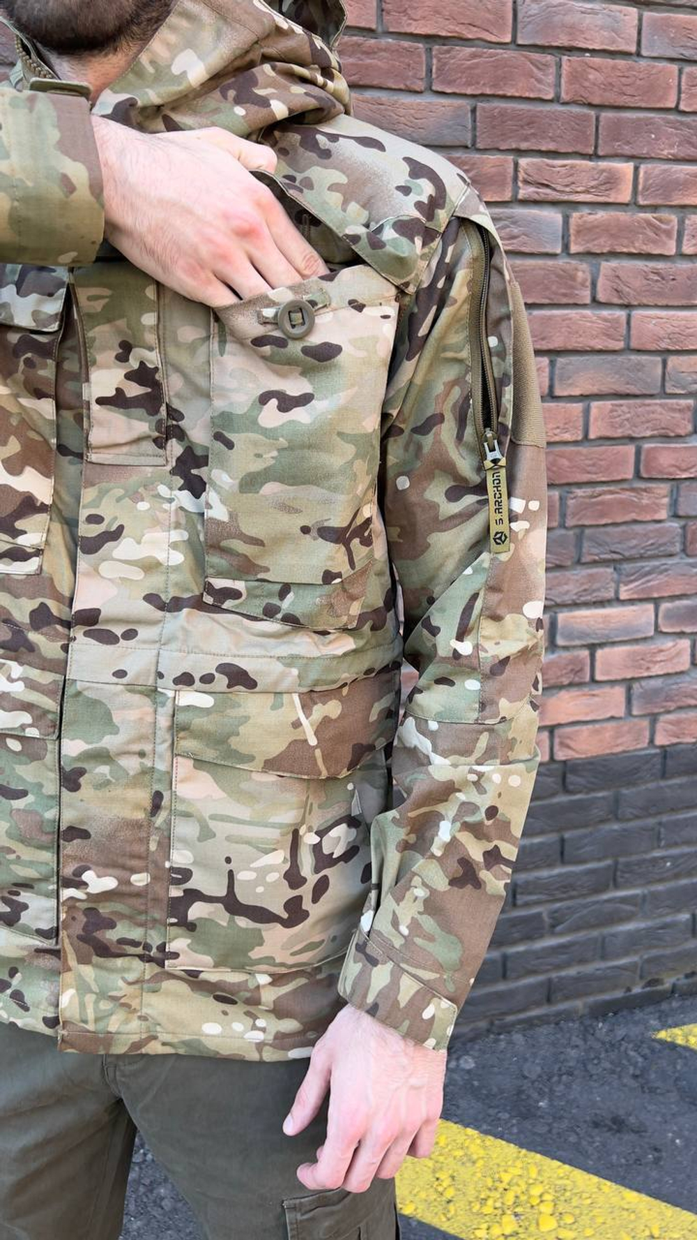 Тактическая куртка мультикам весна-лето