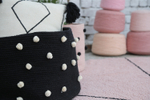 Корзина Lorena Canals Pebbles Black (30 x Ø45 см)