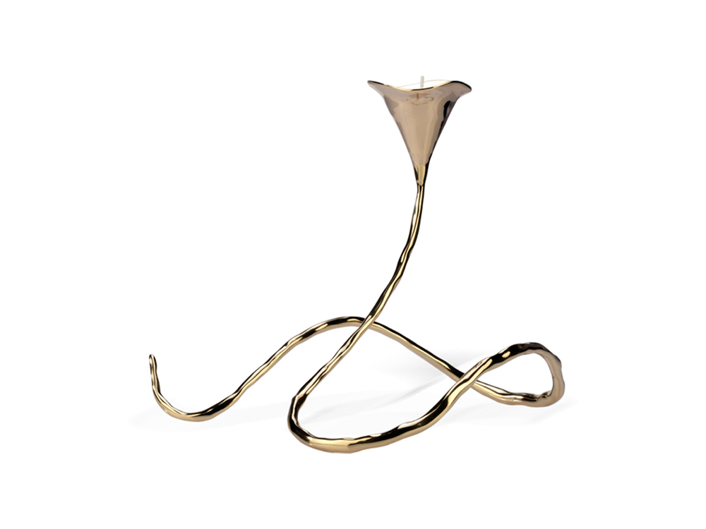 Mukul Goyal Подсвечник ИДЕН, золотистый MG309