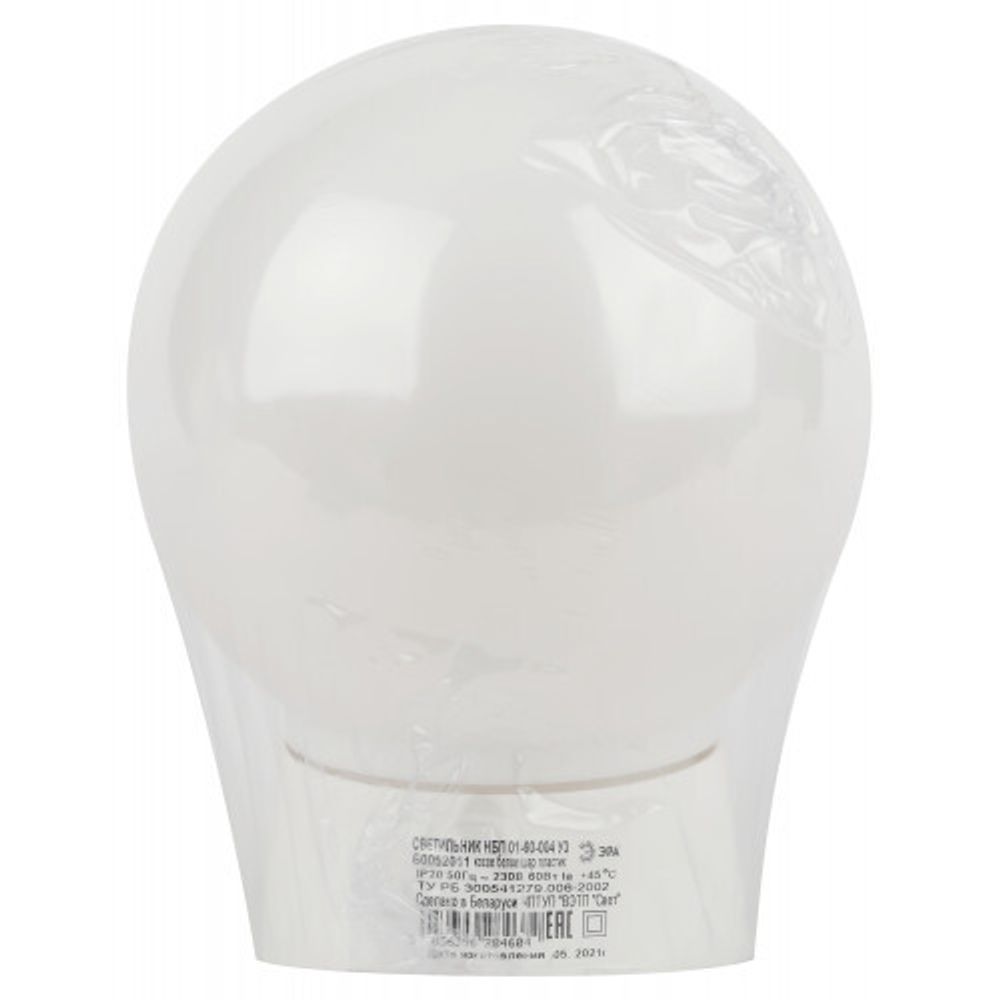 Светильник ЭРА НБП 01-60-004 с наклонным основанием Гранат полиэтилен IP20 E27 max 60