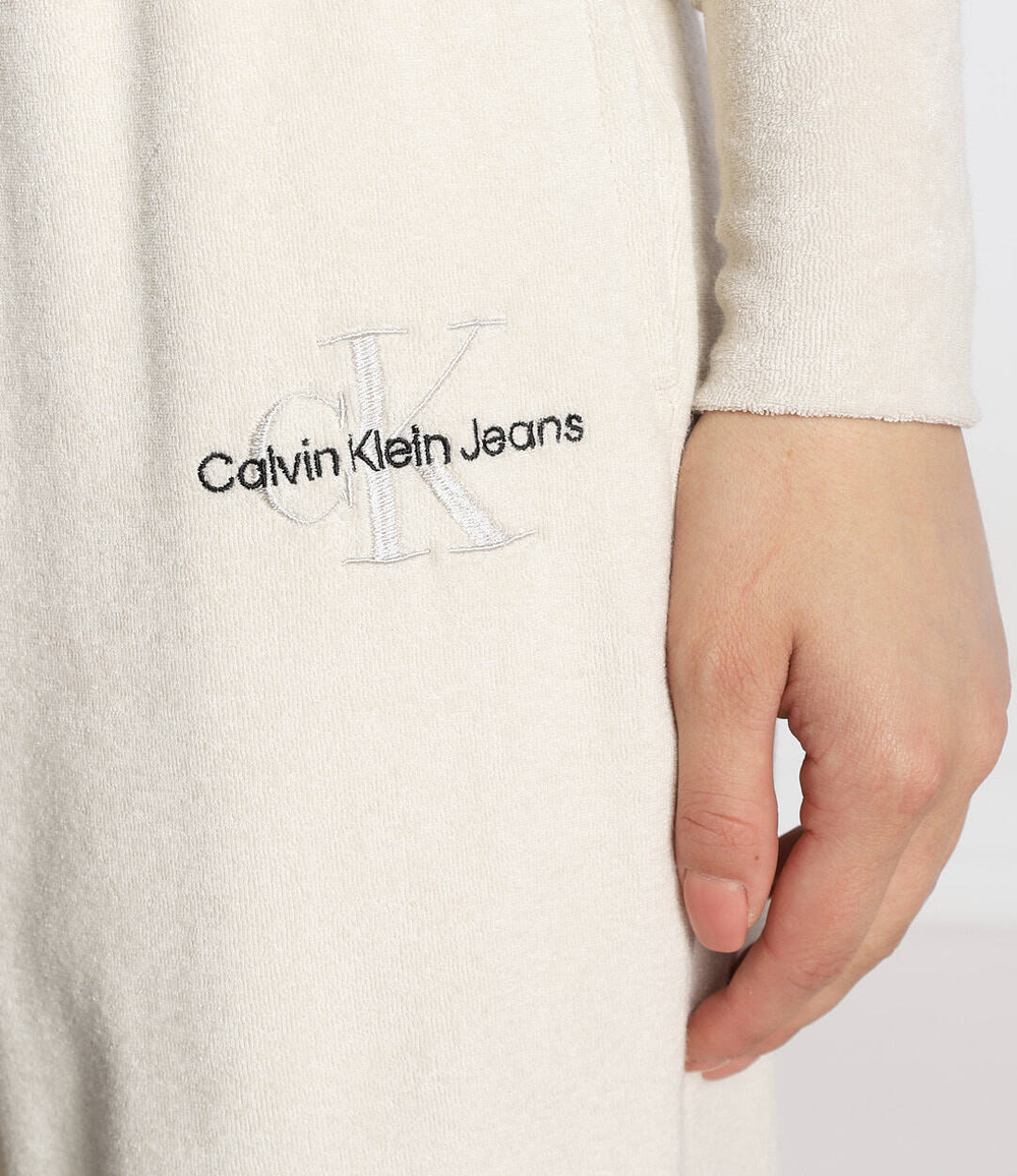 спортивные штаны CALVIN KLEIN JEANS - кремовый(J20J218972)