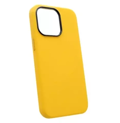 Накладка IPhone 13 Pro Magsafe K-Doo кожа yellow