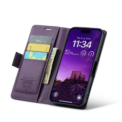 Чехол-книжка CaseMe Smooth iPhone 16 Pro