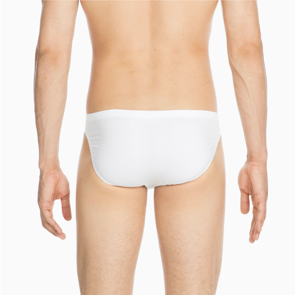 Мужские трусы слипы белые HOM CLASSIC Comfort Micro Briefs 400205_400003
