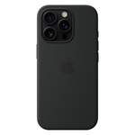 Силиконовый чехол с поддержкой MagSafe Apple Silicone Case для iPhone 16 Pro, Black (Черный)