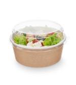 OSQ Упаковка Round Bowl крафт 300 БЕЗ КРЫШКИ (1/30/450)