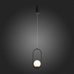 SL395.403.01 Подвес ST-Luce Черный/Белый LED 1*8W 4000K