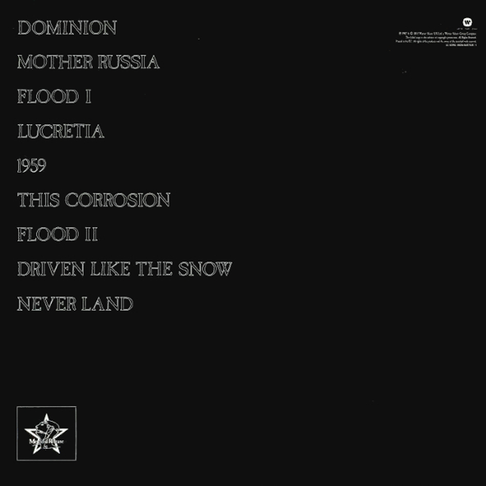 The Sisters Of Mercy / Floodland (LP)