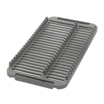 Коврик для сушки посуды с подставкой udry, 46х27,3х61 см, темно-серый