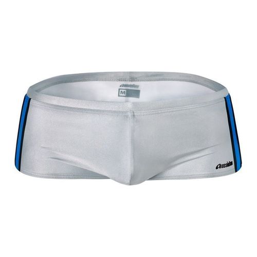 Мужские плавки хипсы серебристые Aussiebum Squad Silver
