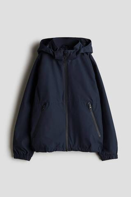 H&M Водоотталкивающая ветровка, темно-синий