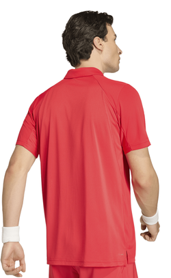 Мужское теннисное поло Adidas Club Polo - pure ruby