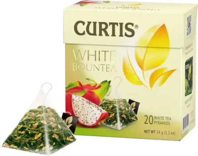 Чай в пирамидках белый Curtis White Bountea, 20 шт