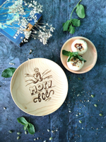 Тарелка деревянная мотивационная "Я могу всё"