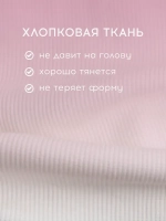 Осенняя шапка для девочки с ушками и снуд