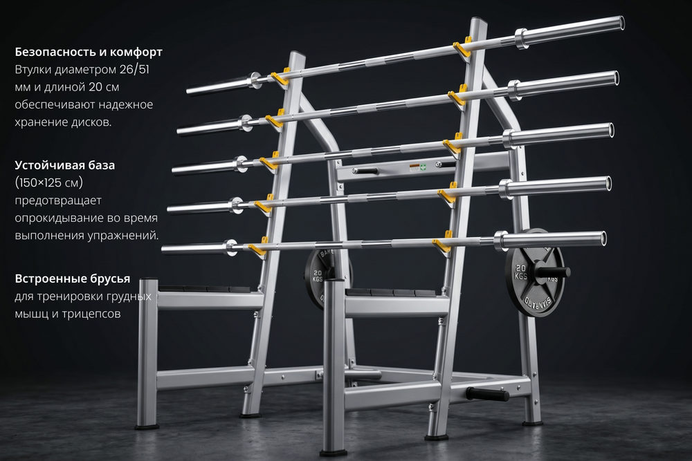 Стойка для полуприседаний VictoryFit VF-B2020