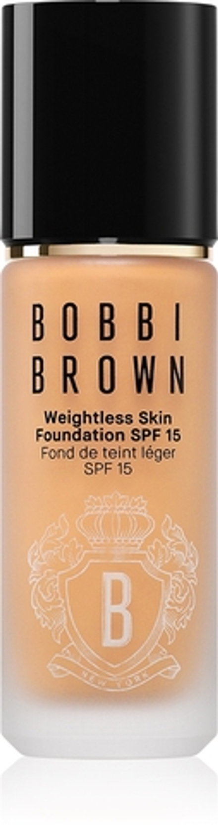 Bobbi Brown Weightless Skin Foundation SPF 15 - Тональная основа: травяной подклад с увлажняющим действием оттенок Honey, 30 ml