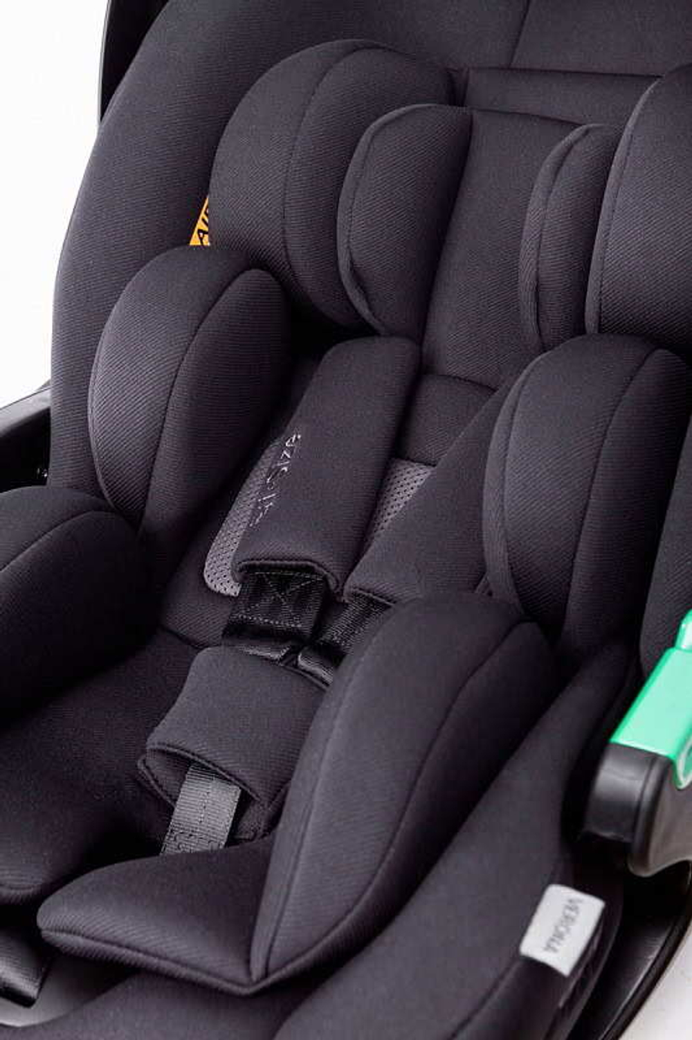 Детская коляска Peppy Monaco 3 в 1 с автокреслом Verona Black Antrazit (графитовый), рама серая