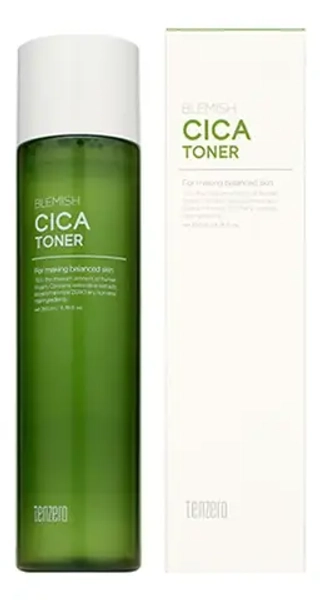 Тонер для лица смягчающий с экстрактом центеллы TENZERO Blemish Cica Toner 200 мл