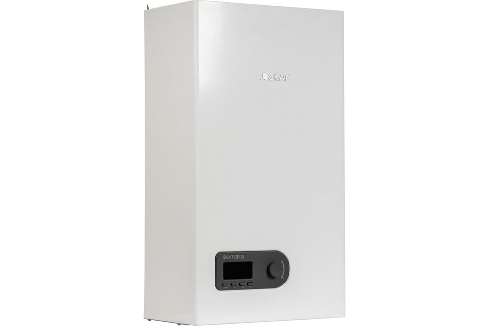 Настенный газовый котел SKAT GB 24 + Стабилизатор напряжения для котла TEPLOCOM ST-555 + Комнатный термостат