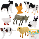 Набор животных Levatoys MK2205-12A Домашние в пак.