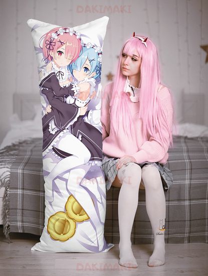 Дакимакура Рем и Рам Ре Зеро арт. 0791