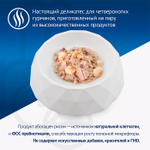 Влажный корм консервы для взрослых кошек с желтоперым тунцом и сурими Monge jelly Adult cat 0,080кг