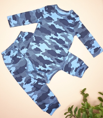 Комплект Камуфляж (голубой)