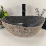 Раковина из речного камня RS-64987 48*34*15 0861