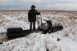 Мотобуксировщик УРАГАН Промысловик