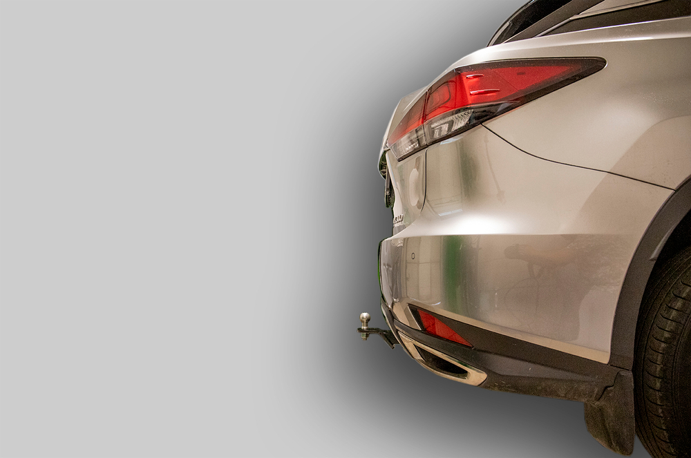 Фаркоп(прицепное) Лидер-Плюс для LEXUS RX 300 (AL20) 2015 - 2022 г. в. ( ШАР ВСТАВКА 50*50 )(паспорт и сертификат в комплекте)(без электрики)L105-E