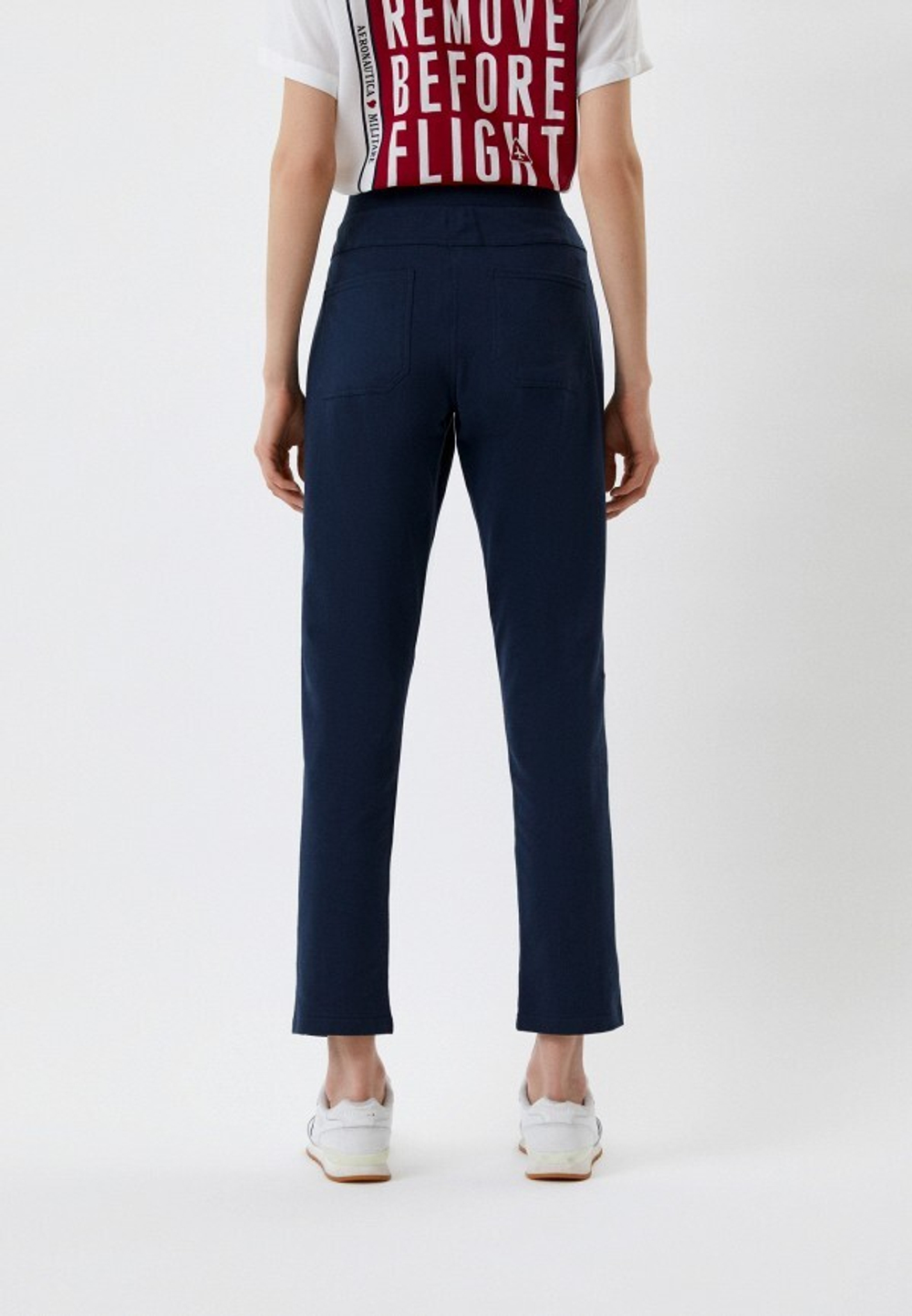 Брюки жен. AERONAUTICA 847 синий (1923)