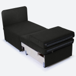 Кресло-кровать "Миник" черный