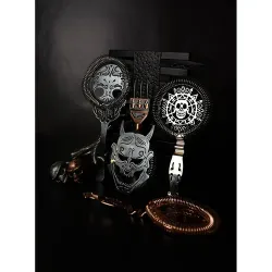 Стрейнер барный нерж. 22,3 см d 9,5 см Череп Skull B'Guys P.L.- Barbossa