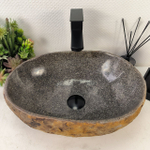 Раковина из речного камня RS-65071 44*33*16 0861