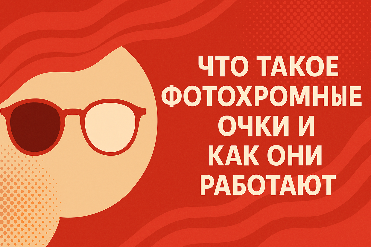 Что такое фотохромные очки и как они работают
