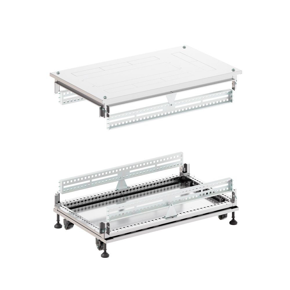 Крыша основание преперфорированные IT-CQE 600x1000, RAL7035
