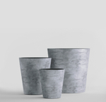 Кашпо, коллекция Concrete, форма CRATER