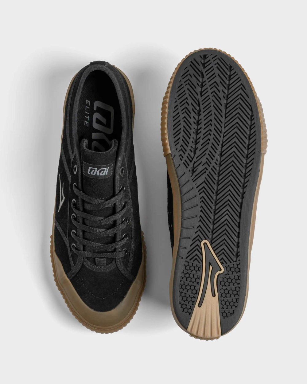Кеды Lakai Conrad Elite: Black/Gum Suede (Q4-25)