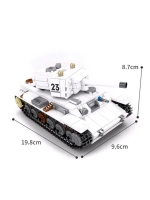 Конструктор «Танк KV-1. Климент Ворошилов», 2 фигурки, 536 д