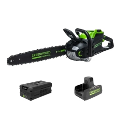 Аккумуляторная цепная пила Greenworks GD82CS51K5 (1 x 5 Ач, Быстрое ЗУ) 2008307/2914607/2939007
