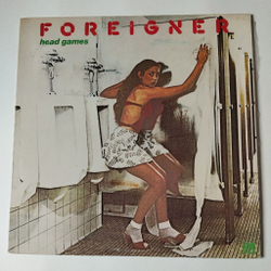 Винтажная виниловая пластинка LP Foreigner Head Games (Japan 1979) (Obi Copy) Blinded By Science