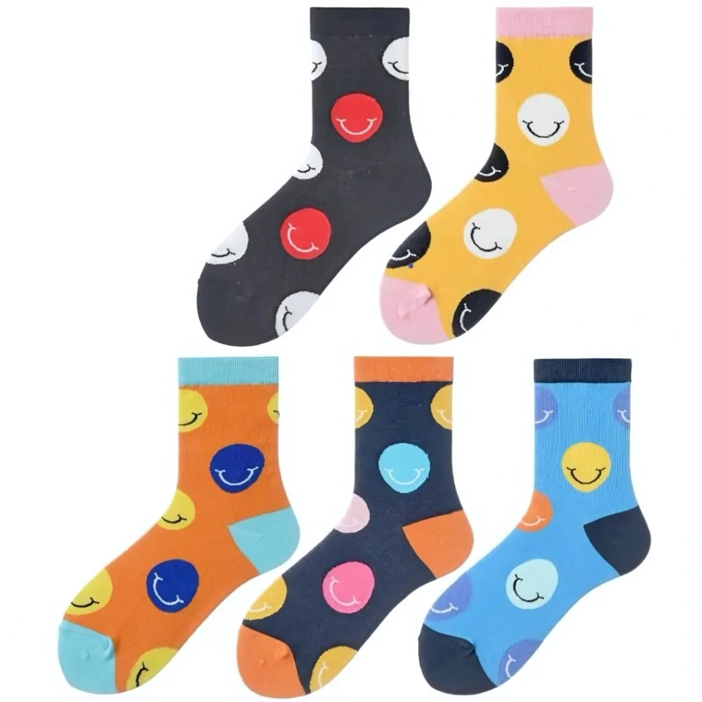 Носки женские «Pippi- Смайлики», цвет в ассортим, р-р 36-40