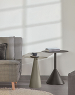 Приставной столик Shirel Ø 40 cm зеленый