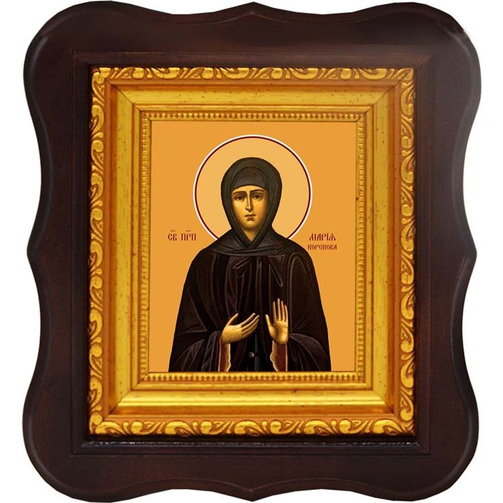 Мария Корепова исповедница. Икона на холсте.